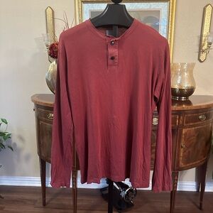 Billy Reid Long Sleeve Henley
